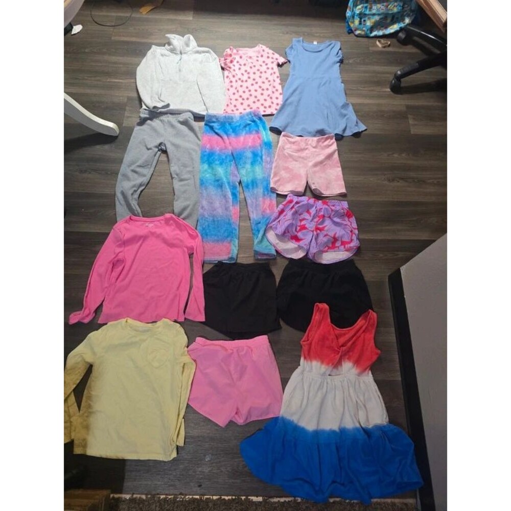 Girls Clothes Lot 13 Pcs Size 10/12 Old Navy Mix Dress Pants Shorts